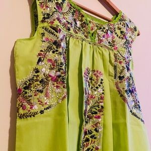 New Embroidered Mexican Top